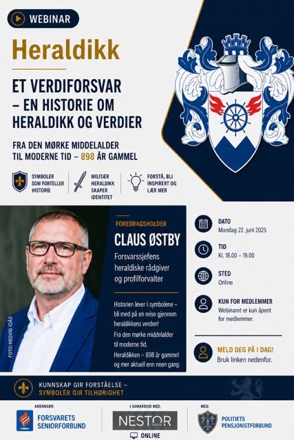Artikkelbilde til artikkelen Den Internasjonale heraldikkdagen - webinar